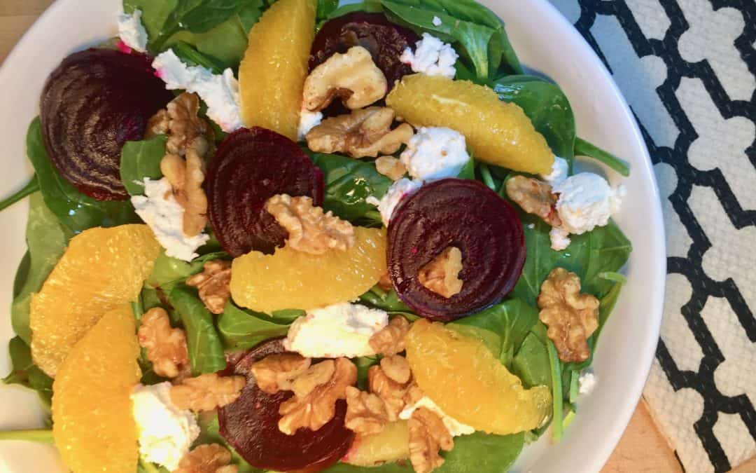 Winter Citrus Salad with Roasted Beets