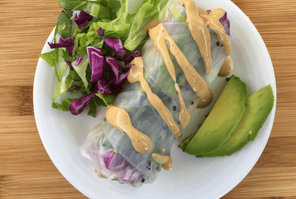 Veggie Rice Paper Wraps