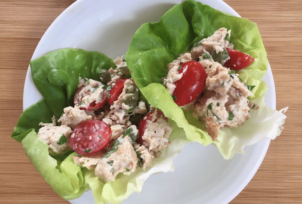 Lemon Caper Tuna Salad