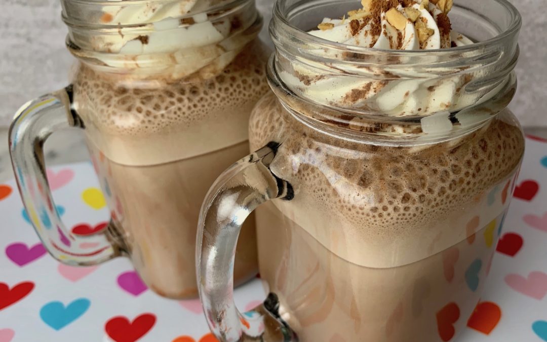 High Protein Peanut Butter Hot Chocolate