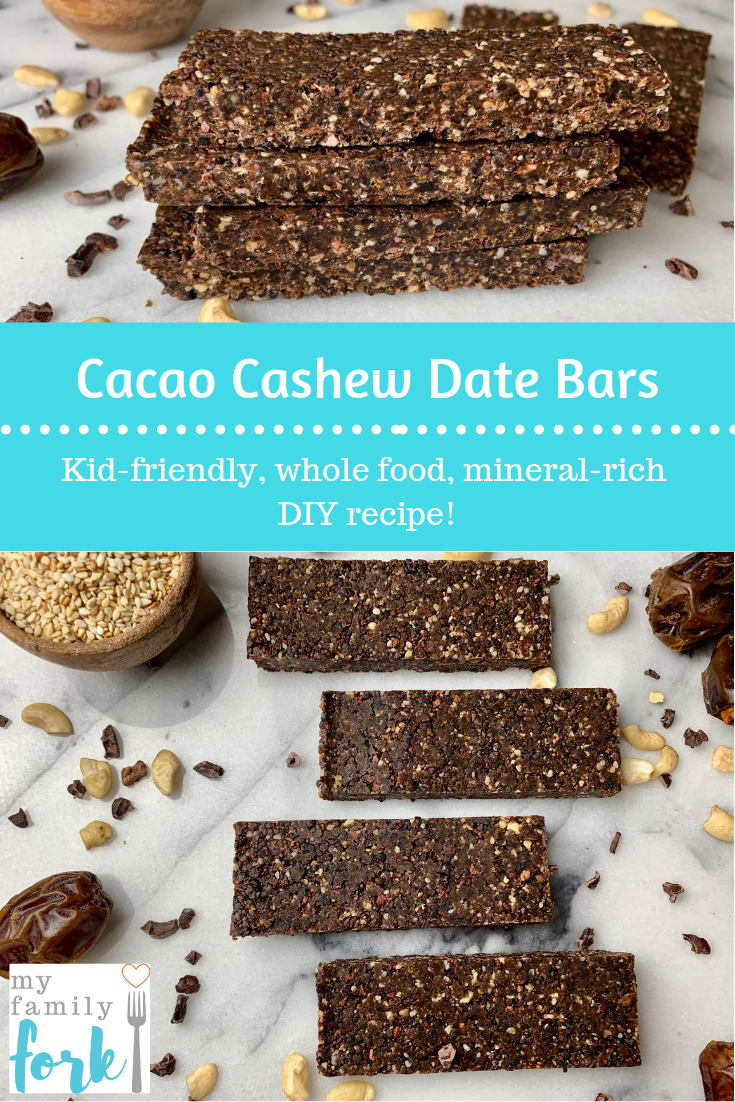 Cacao cashew date bars Energy bars recipe No bake energy bars Homemade energy bars recipes Homemade energy bars no bake Homemade energy bars for runners Gluten free Grain free raw Vegan vegetarian Plant based