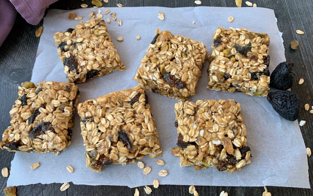 California Fig and Pistachio Energy Bars